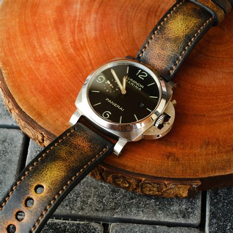 panerai leather strap vintage|where to buy panerai straps.